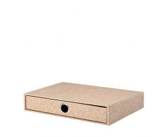RÃ¶ssler S.O.H.O. 1524452390 - Cajonera para DIN A4, con orificio para asa, cacao, 335 x 252 x 65 mm, 1 unidad