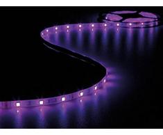 Velleman LEDS19RGB - cinta luminosa (LED, Azul, Verde, Rojo, Polyurethane (PU), Adhesive tape, IP61)