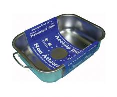 Steelpan 111602 Horno Rectangular Acero Inoxidable - Bandeja de Horno (Horno, Rectangular, Acero Inoxidable, Acero Inoxidable, 230 Â°C, 250 mm)