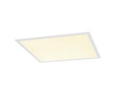 SLV I de Individual Panel 600 x 600, LED Indoor - Lámpara de techo (, ugr < 19 4000 K, aluminio, 0 W, blanco