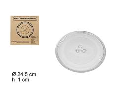 Cm 203357 Plato Cristal Microondas 24,5Cm