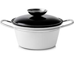 Cathrineholm Cazuela de sensaciÃ³n, Acero inoxidable, Negro, 1 litro
