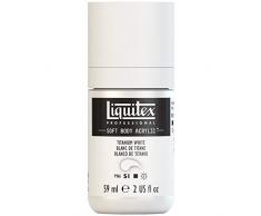 Liquitex 1923186 pintura acrílica, acrílico, Titanweiß, 59ml Dosierflasche
