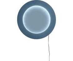 Kare Spiegel Tube Ã80cm LED, Espejo, Plata, Ã80 cm, Plateado, Ã 80 cm