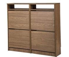 TOP KIT | Mueble Zapatero Tamesis 54AB - 107.5 x 96 x 25 | Roble