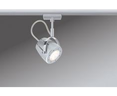 Paulmann 951.21 corriente Sistema de raíles, metal, GU10, Plata