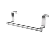 Toallero de Acero Inoxidable para gabinete, Toalla Horizon sobre Puerta, Barra de Toalla sin perforación para Almacenamiento de Toallas de Cocina y baño