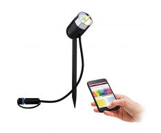 Paulmann lámpara de exterior, plástico, Pike, uno