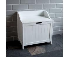Bath Vida Priano - Cesto para ropa sucia, baño, cambiador, plegable, mesa de almacenamiento