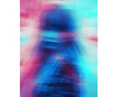 Komar Wandbild Von Neon Girl | Poster, Bild, Wohnzimmer, Schlafzimmer, Dekoration, Kunstdruck | ohne Rahmen | P119-40x50 fotomural, carbÃ³n