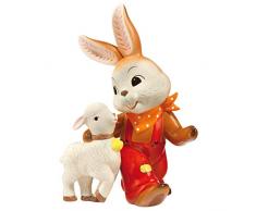 Goebel Ostern Conejo de Pascua, Porcelana, Multicolor, 17.50x12.50x24 cm