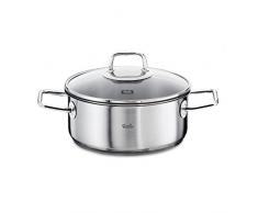 Fissler Olla Viseo, Acero Inoxidable 18/10, con Capacidad de inducción, Ø 20 cm