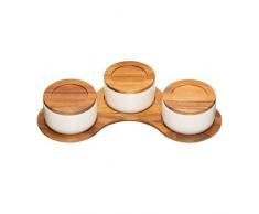 Kitchen Craft Natural Elements - Juego de utensilios de cocina