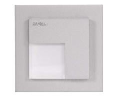 Zamel Ledix - Aplique de pared LED, metal, aluminio