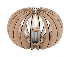 EGLO lámpara colgante, Níquel mate, blanco, cobre