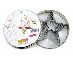 ScrapCooking 2018 Cortador de Galletas - Cortadores de Galletas (Acero Inoxidable)