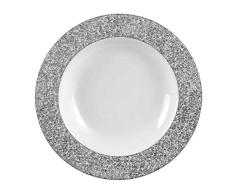 Seltmann Plato Hondo, Porcelana, Gris, 22 cm