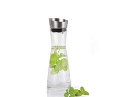 blomus ALDOA Jarra de Agua, Vidrio Acero Inoxidable, 100 mm