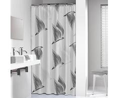 Sealskin Birds Cortina de ducha 180x200 cm PoliÃ©ster Negro / Blanco