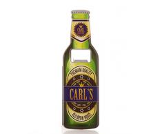 Boxer Gifts â Carl Cerveza abridor de Botella, Multicolor