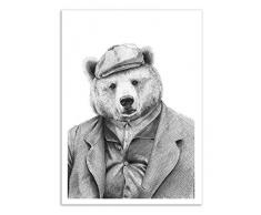 Wall Editions Art Poster 50x70 cm Cartel Papel Acolchado Mate 200g