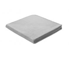 B@Home Biederlack Manta (Forro Polar, 130 x 170 cm), Color Plateado