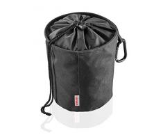 Leifheit Bolsa para Pinzas de la Ropa poliéster, Color Negro, Talla única