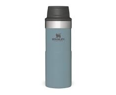 Stanley Trigger Action Termo Café Para Llevar 0.35L Shale , Botella Termica Sin BPA , Mantiene FrÃo 5 Horas , Vaso Termico Café de Acero Inoxidable , Apta Para Lavavajillas