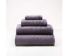 Sancarlos VETA Toalla, AlgodÃ³n, Gris, TOCADOR