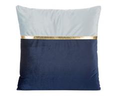 Eurofirany Fundas de cojÃn, Fundas de sofá, Fundas de cojÃn Decorativas, Pack Doble, Juego de 2 Fundas de Almohada, Cojines Decorativos, Cojines de Asiento, Gris Acero, 45 x 45 cm, 2