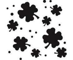 Heyda - Perforadora de papel (4 cm), diseÃ±o de trÃ©bol