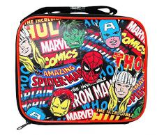 Marvel - Fiambrera (poliéster, tamaño único), Multicolor