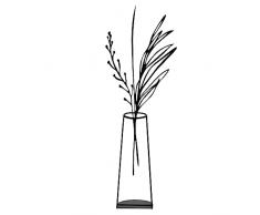 Objeto decorativo florero