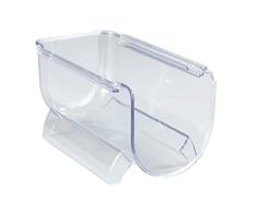 WENKO Portabotellas apilable,práctico portabotellas para almacenar botellas de agua y de bebida en la nevera o en el armario de la cocina,ideal también para botellas de vino,hecho de robusto PET