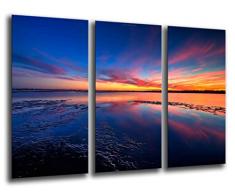 Poster FotogrÃ¡fico Paisaje Mar Atardecer TamaÃ±o total: 97 x 62 cm XXL