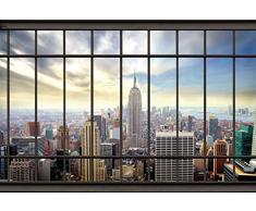 Scenolia Papel Pintado PÃ³ster panorÃ¡mica Head Office 4Â x 2,70Â M | DÃ©co y Fotos de Pared XXL Calidad HD