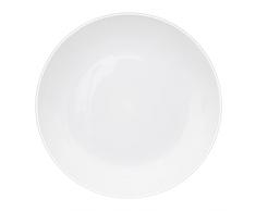 Plato Cuadrado D25cm blanco