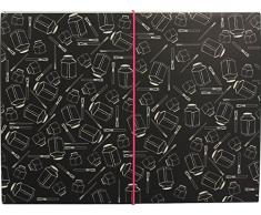 Decopatch - Carpeta para papel, color marrón