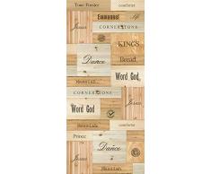 AG Design Mural fotográfico para la Pared, Multicolor, 90 X 202 Cm