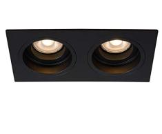Lucide EMBED - Foco empotrable en el suelo - 2xGU10 - Negro