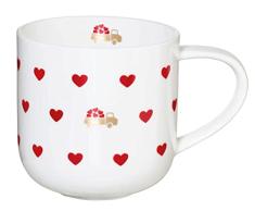 ASA Coppa Gold Truck of Love 19461014 - Taza con asa (0,4 L, 9,2 x 9,2 x 9,5 cm), color blanco