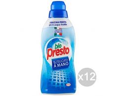 Bio Presto Juego de 12 LÃquido ML 750 detergente Lavadora y Ropa, única