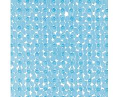 Spirella 75 x 36, Azul colección Riverstone, Alfombrilla de Ducha, PVC