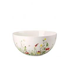 Rosenthal Brillance Fleurs Sauvages Ensaladera, Porcelana De Hueso, 26 cm