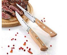 Zassenhaus Juego de 2 cuchillos de carne.