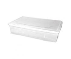 M Home Caja de Almacenaje 4 16.9 l, Translúcido, 42x35x17 cm