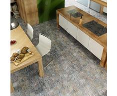 Ambiance-Live Col-floor-RV-0570_60 x 60 cm - Pegatinas para azulejos de suelo, vinilo, baldosas de pavimentos, 60 x 60 cm
