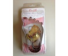 Acero inoxidable Städter moldes para galletas de queso pies - Set 3 tlg 156081