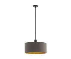 EGLO CONCESSA 1 lámpara Colgante, 60 W, marrón Oscuro