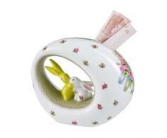Goebel 66842139 Bloom Bunny Hucha, Porcelana, 16 x 7,5 x 13 cm